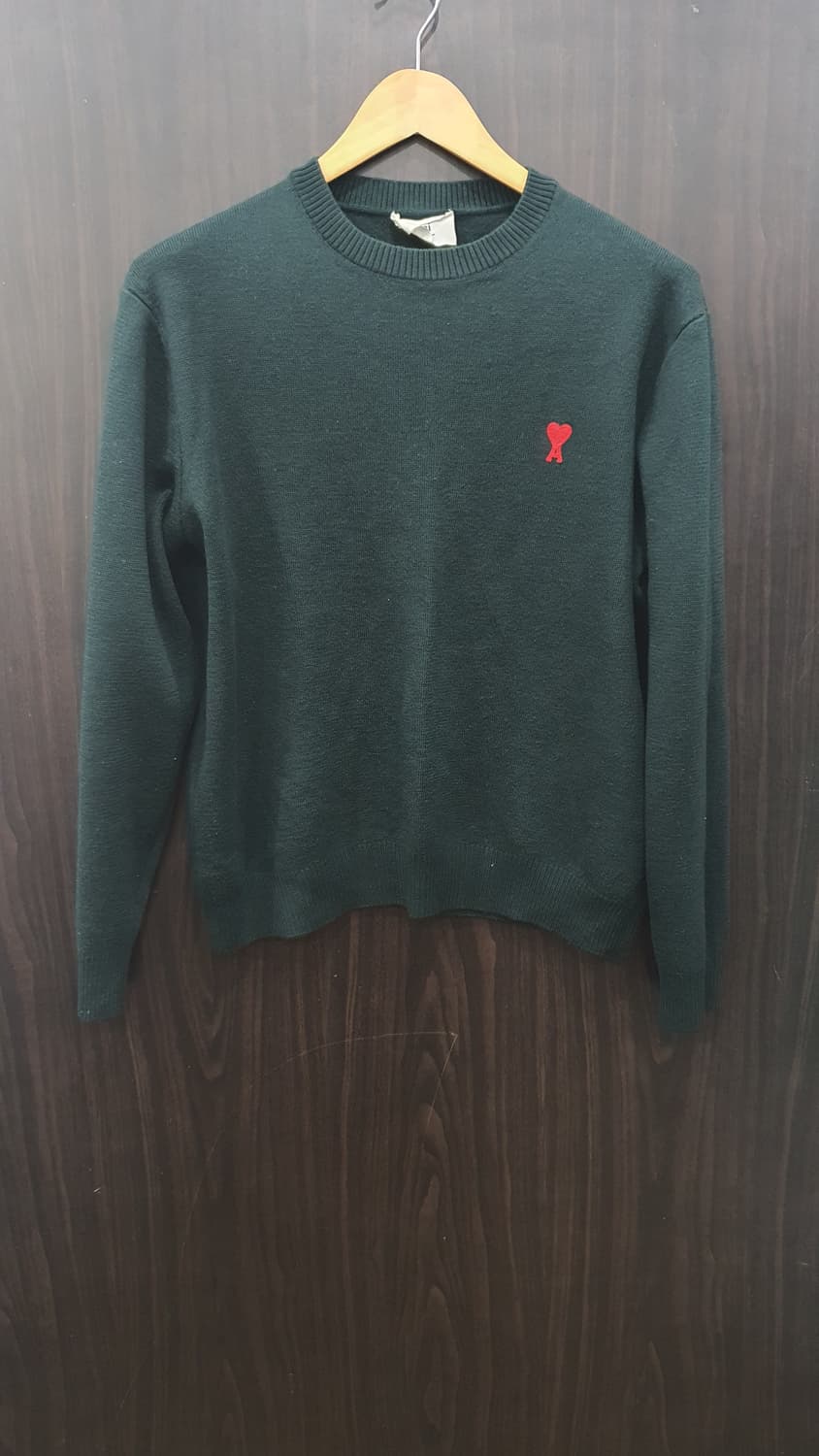 AMI 아미 스몰하트 로고 울니트 상품이미지1