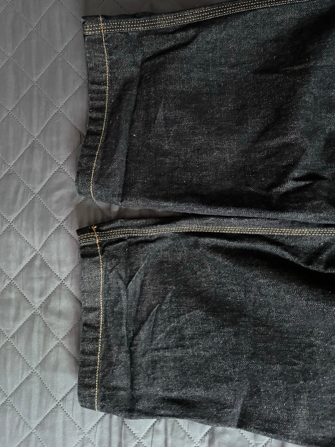 m) 칼하트윕 og 싱글니 카마노 팬츠 블루 린스드 상품이미지4