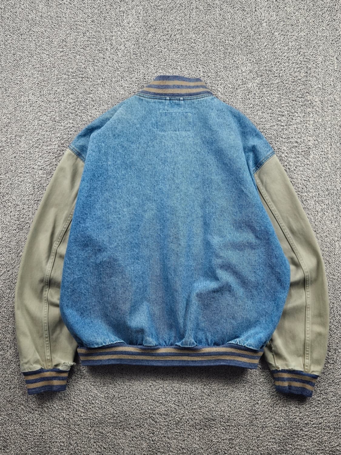 TRI 마운틴 코튼 데님 바시티 자켓 ( XL ) / 11579 상품이미지5