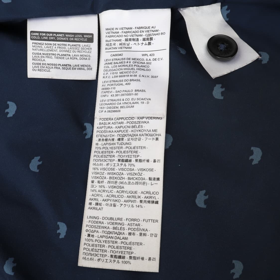 리바이스 데님 코듀로이 카라 푸퍼 베스트 상품이미지9