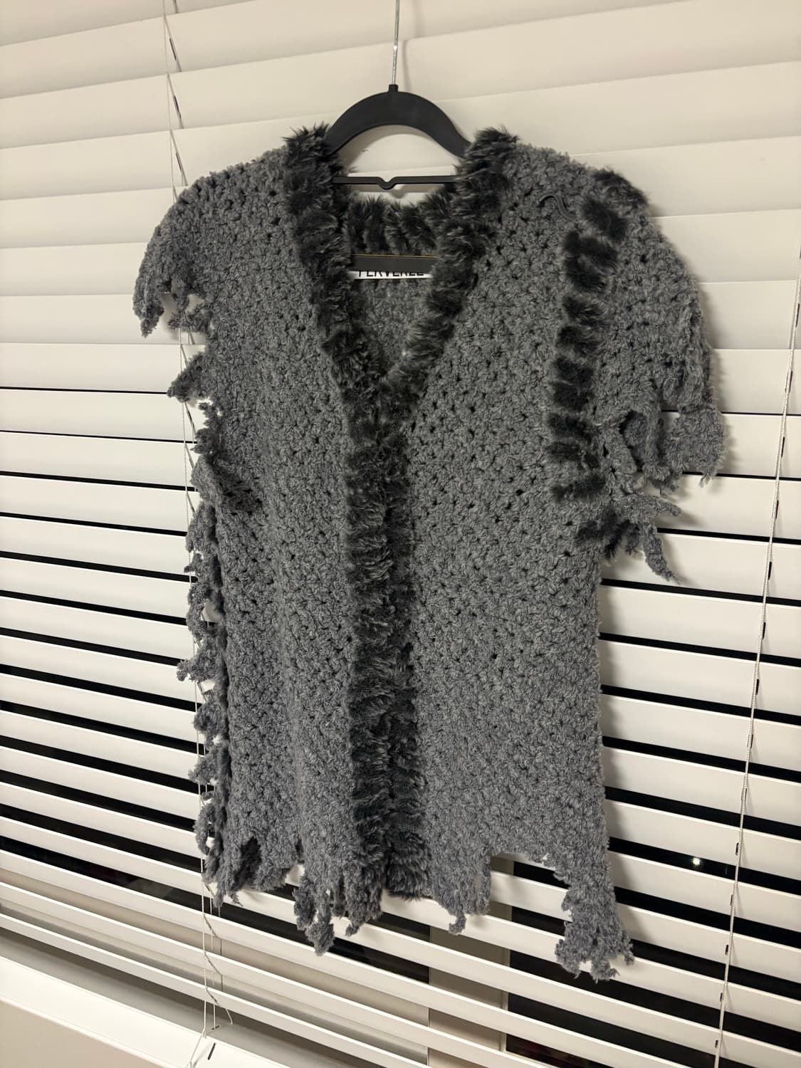 퍼버즈 25fw 니트 베스트 가디건 상품이미지5