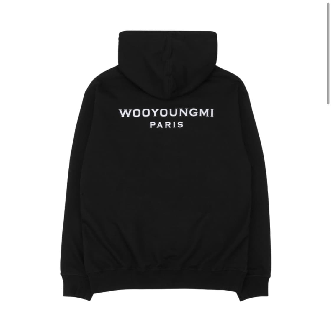 우영미 백로고 후드티 48 상품이미지1