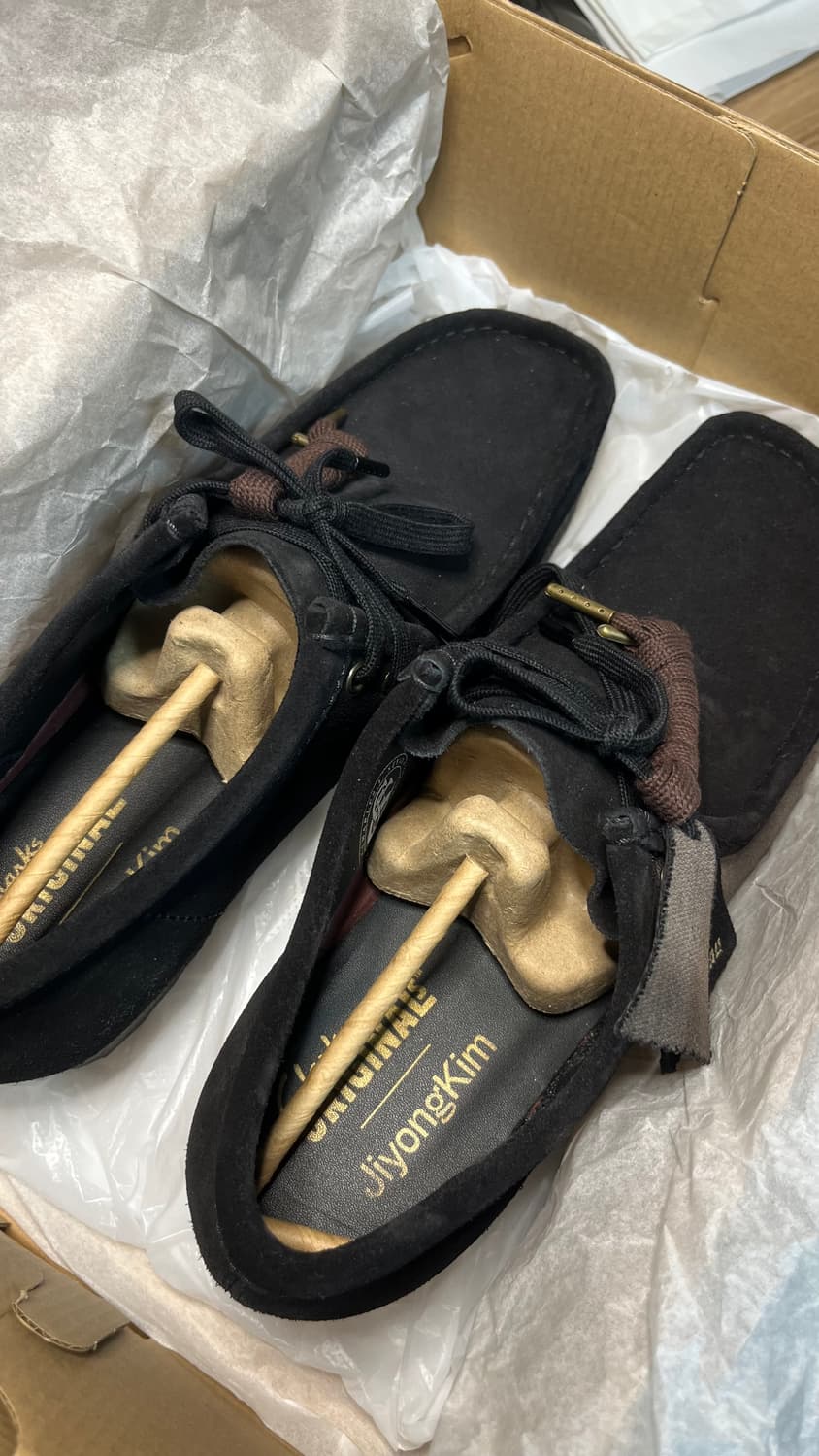 클락스 x 지용킴 선 블리치드 왈라비 블랙 상품이미지2