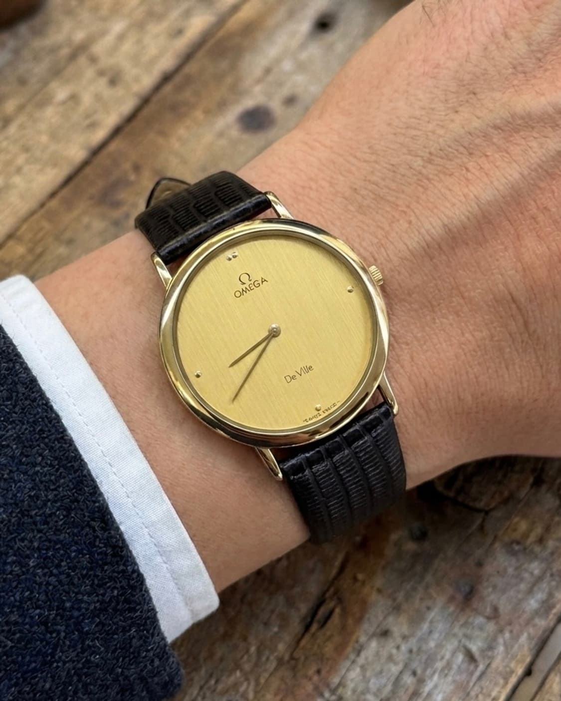 데드스탁 오메가 드빌 골드 상품이미지5