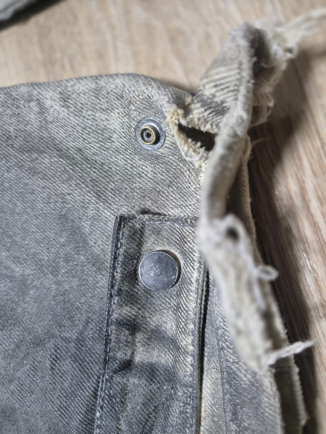 프로젝트gr 플라이트 데님 팬츠 더스트 그레이 상품이미지4