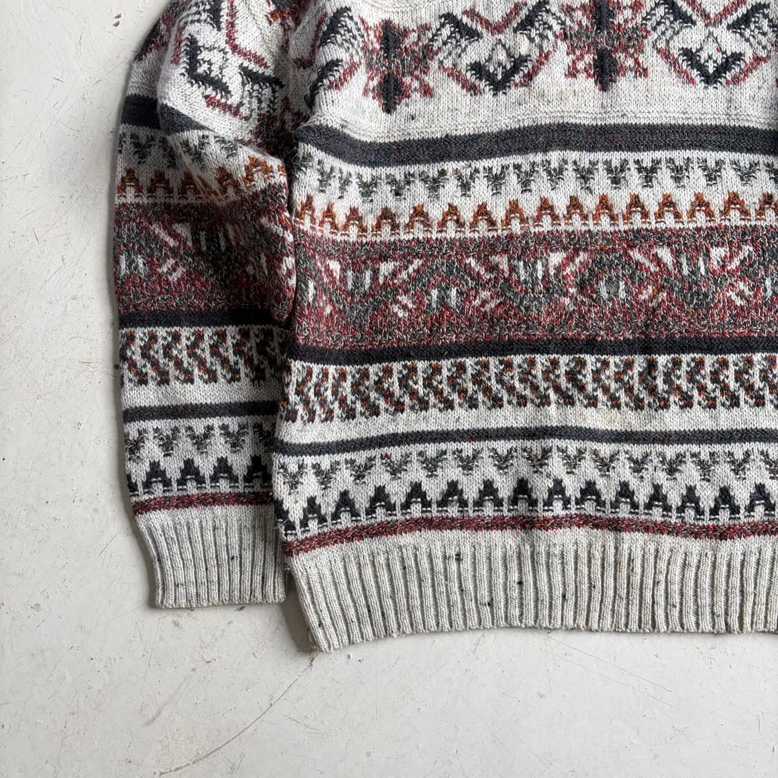 90s Valducci 빈티지 스웨터 니트 L 상품이미지3