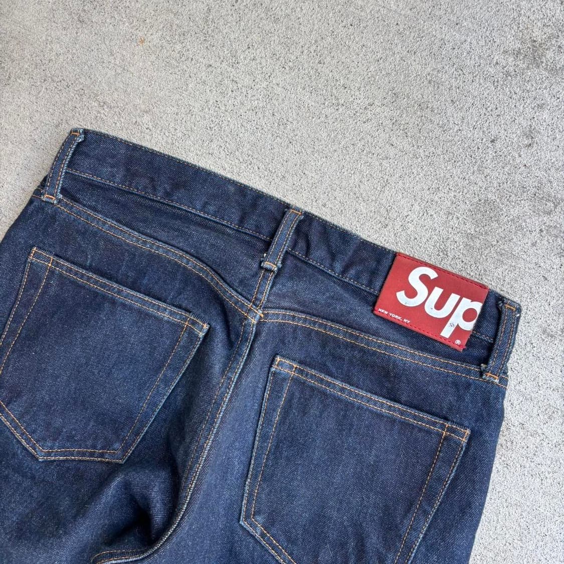 슈프림 생지 데님 팬츠 상품이미지4