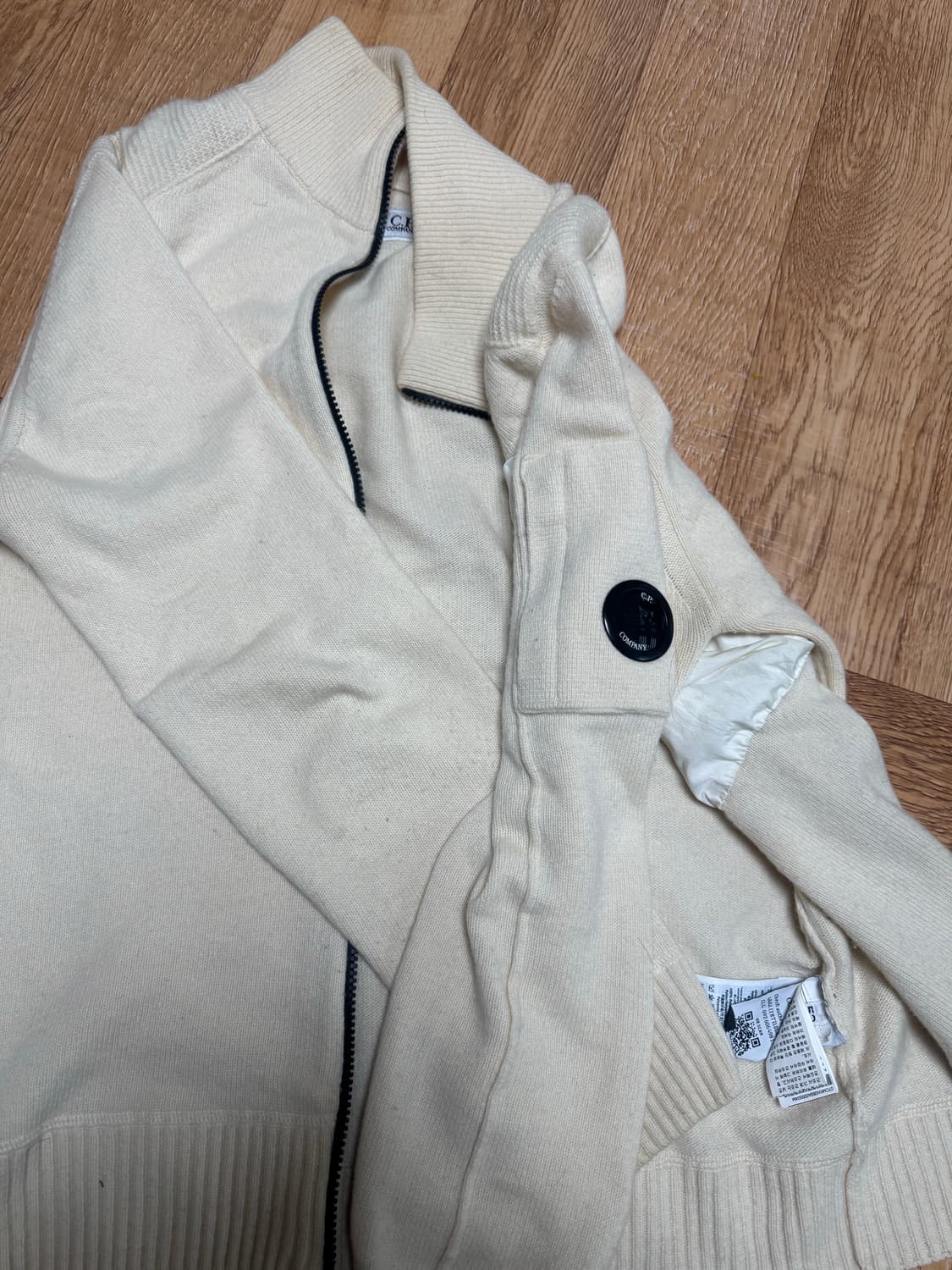 Cp컴퍼지 니트집업 105 상품이미지3