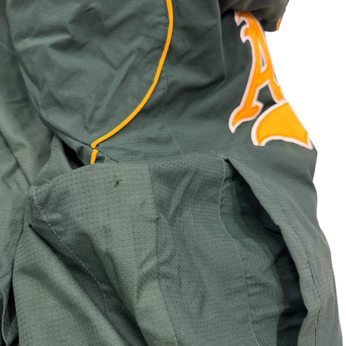 마제스틱 빈티지 오클랜드 애슬레틱스 바람막이 자켓 그린 L 상품이미지7