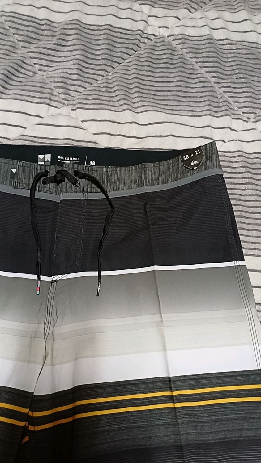 퀵실버 미사용 얇은보드숏 38인치 기장57 상품이미지5