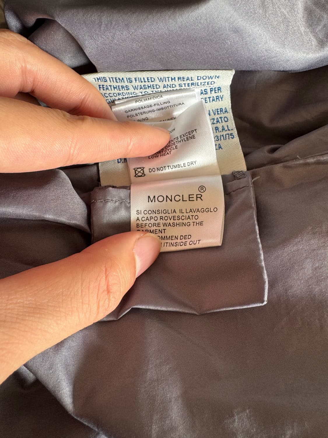 몽클레어 프릴 디테일 경량패딩 상품이미지8