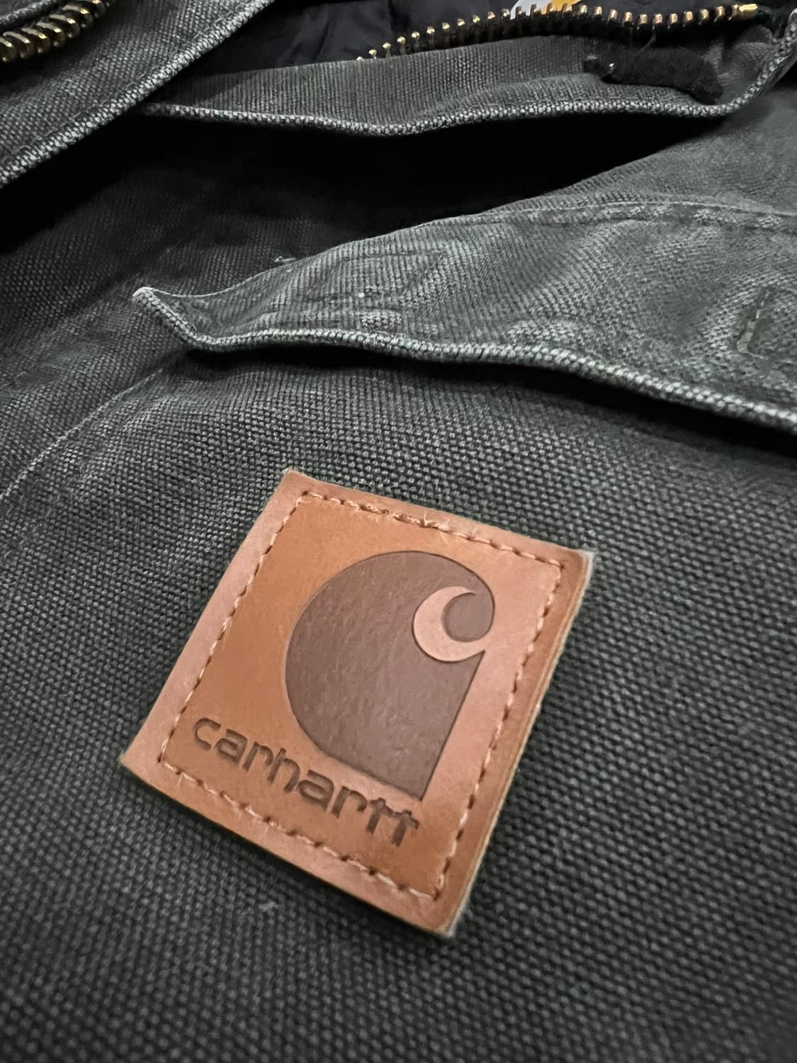 (M)칼하트 샌드스톤 덕 아크틱 트래디셔널 코트 C26 모스그린 상품이미지7