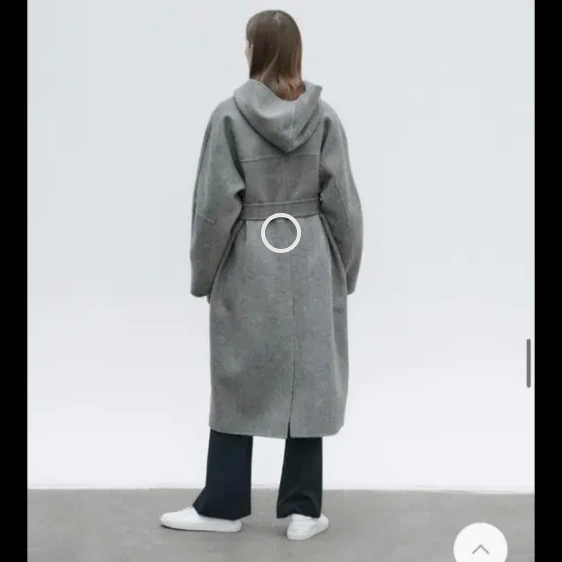 닐바이피 후드 핸드메이드 롱 코트 상품이미지6