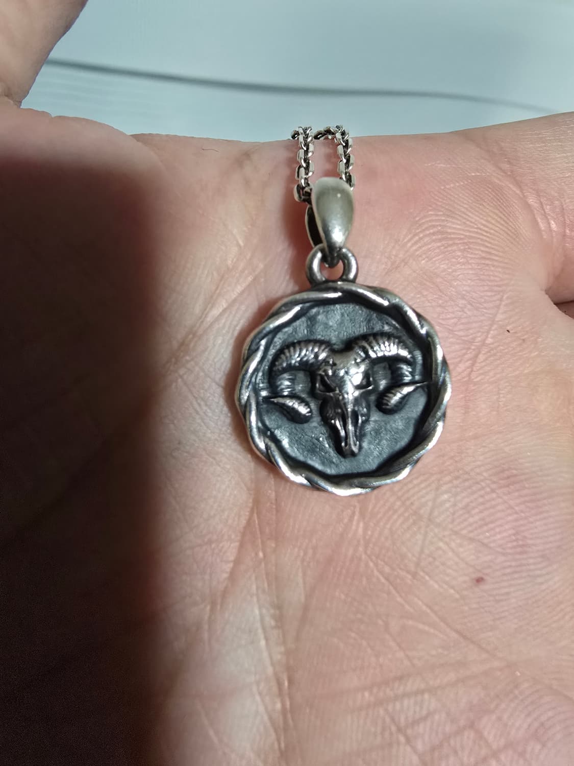 스팅925 램코인 은목걸이 상품이미지1