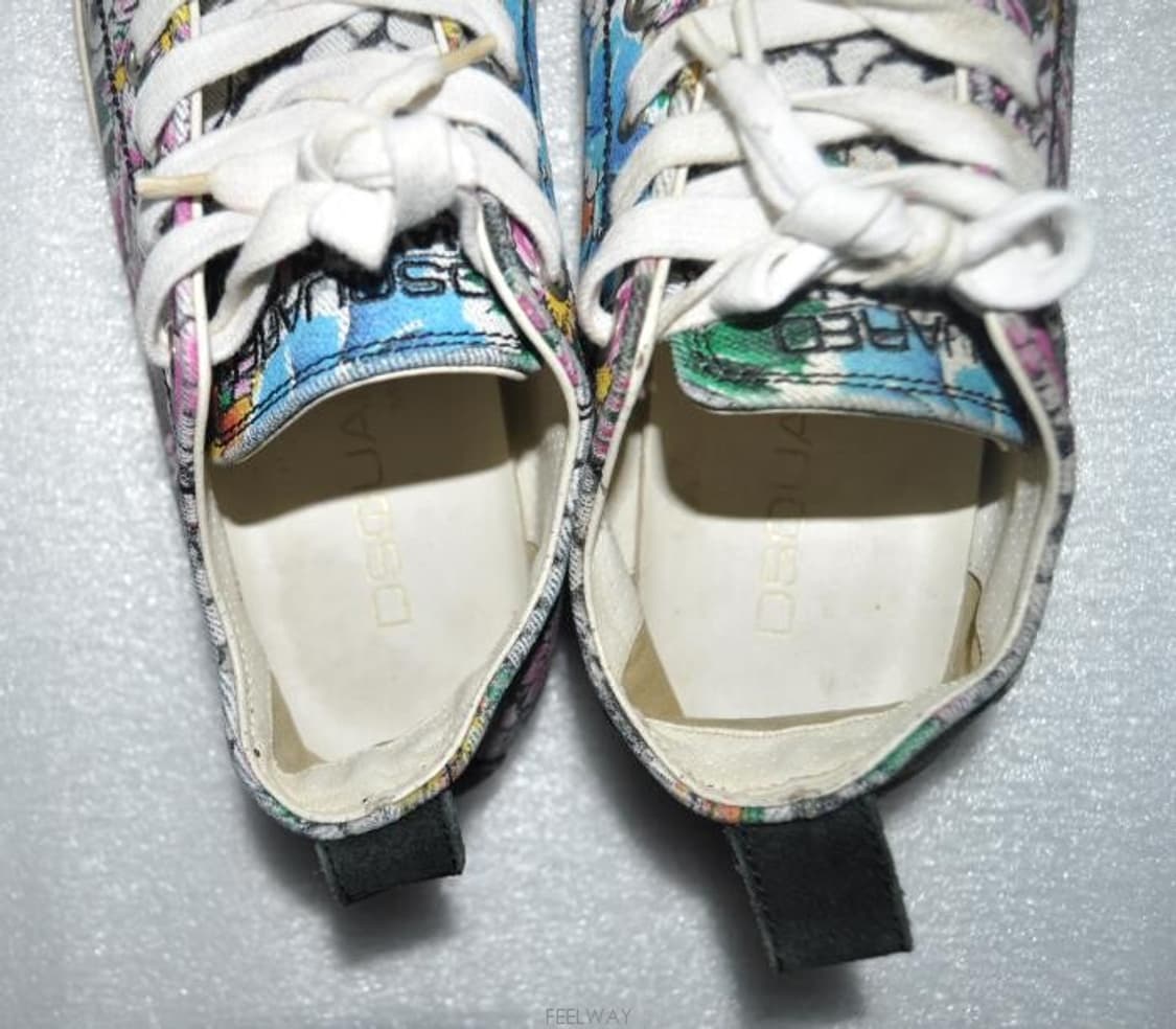 디스퀘어드/남성컨버스꽃무늬스니커즈(사이즈265) 상품이미지8