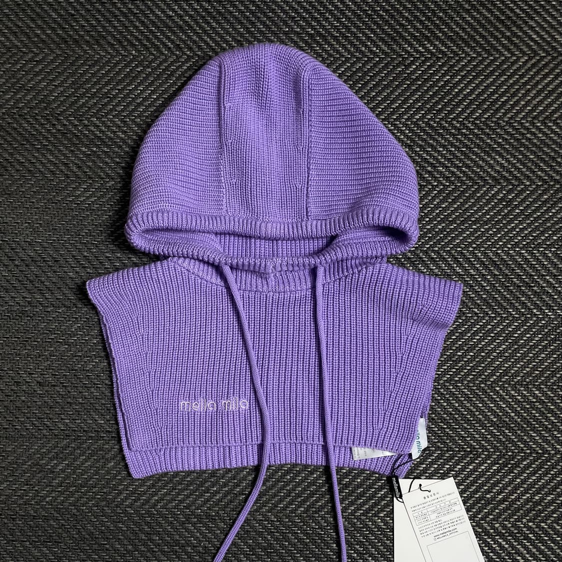 Mellamila 터틀넥 후디 바라클라바o 4853 상품이미지1