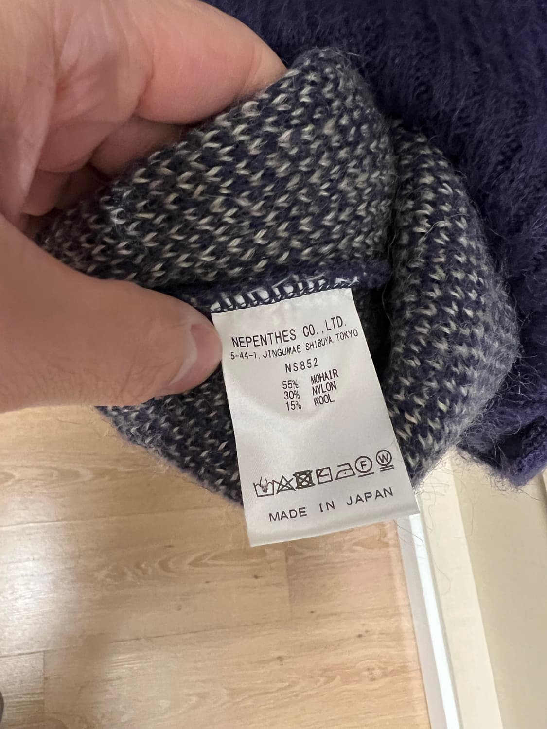 (south2west8) 남이서팔 모헤어 노르딕 가디건 상품이미지5