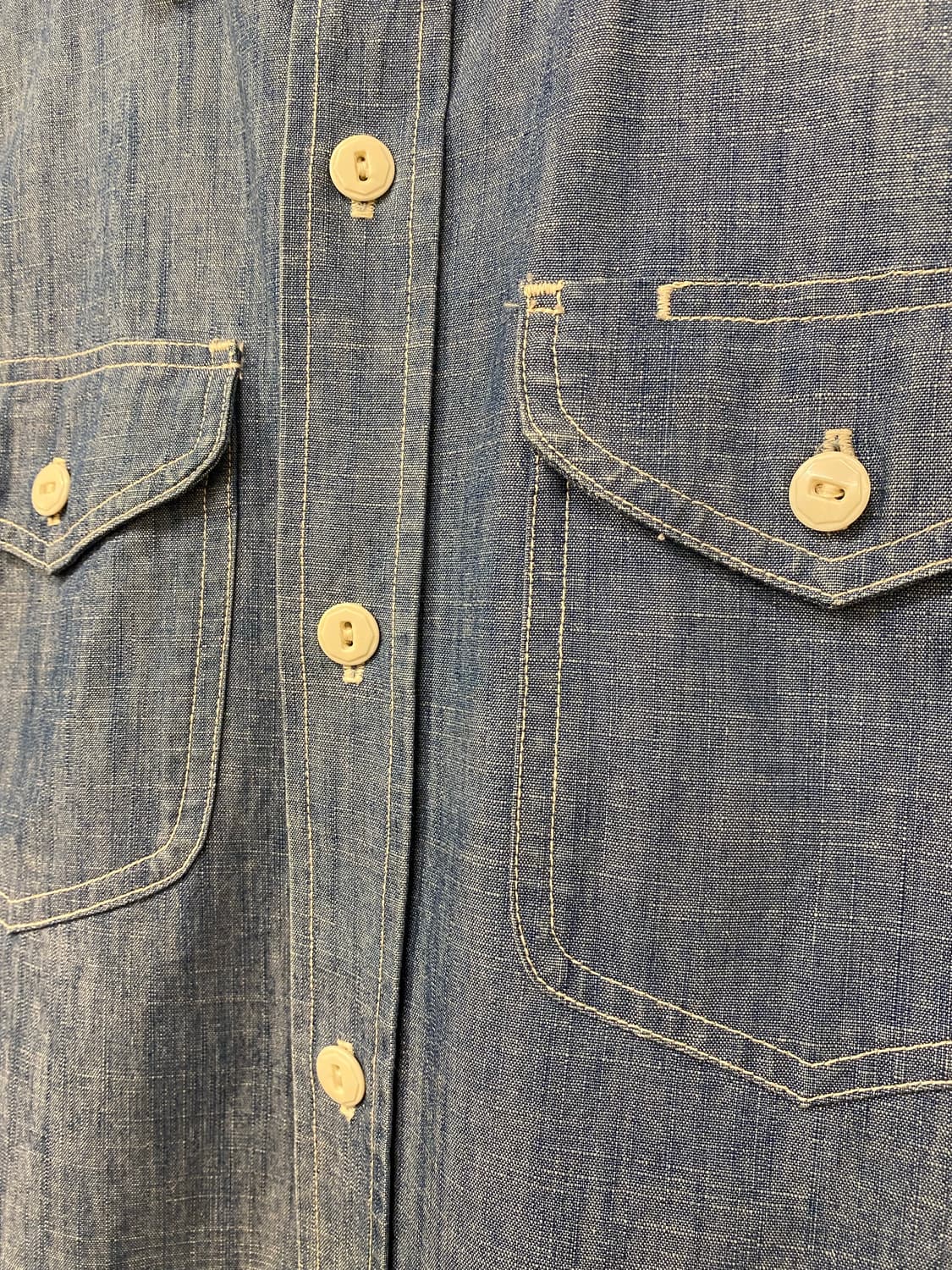 USA SUGAR CANE 슈가케인 데님 셔츠 상품이미지4