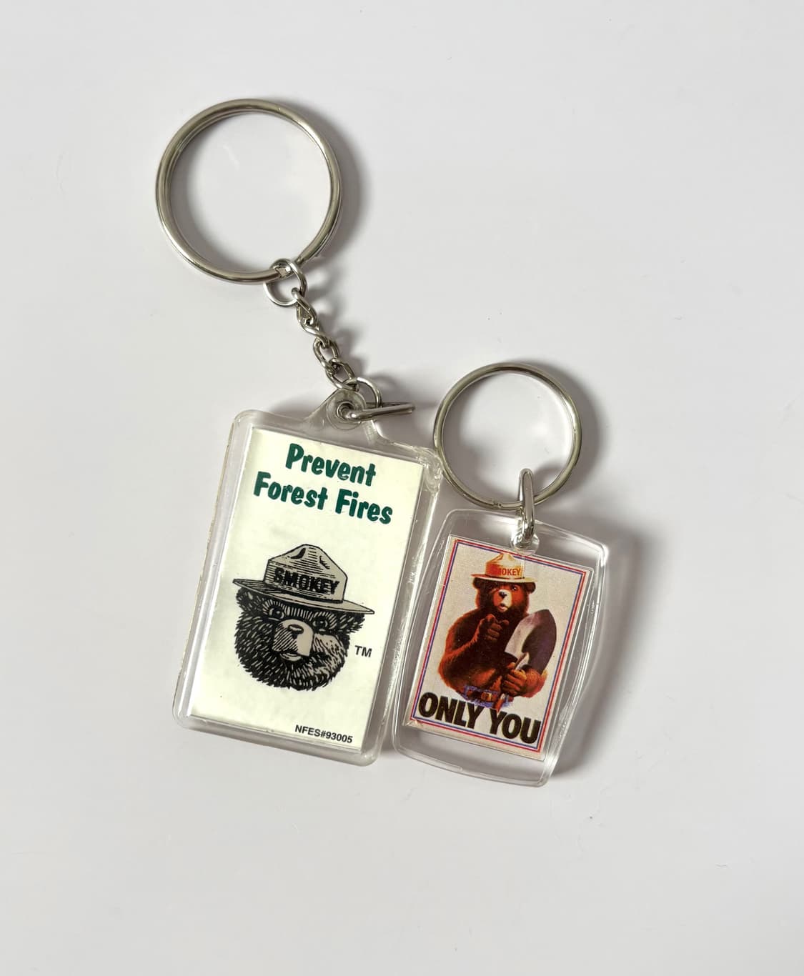 스모키베어 키링2종 상품이미지1