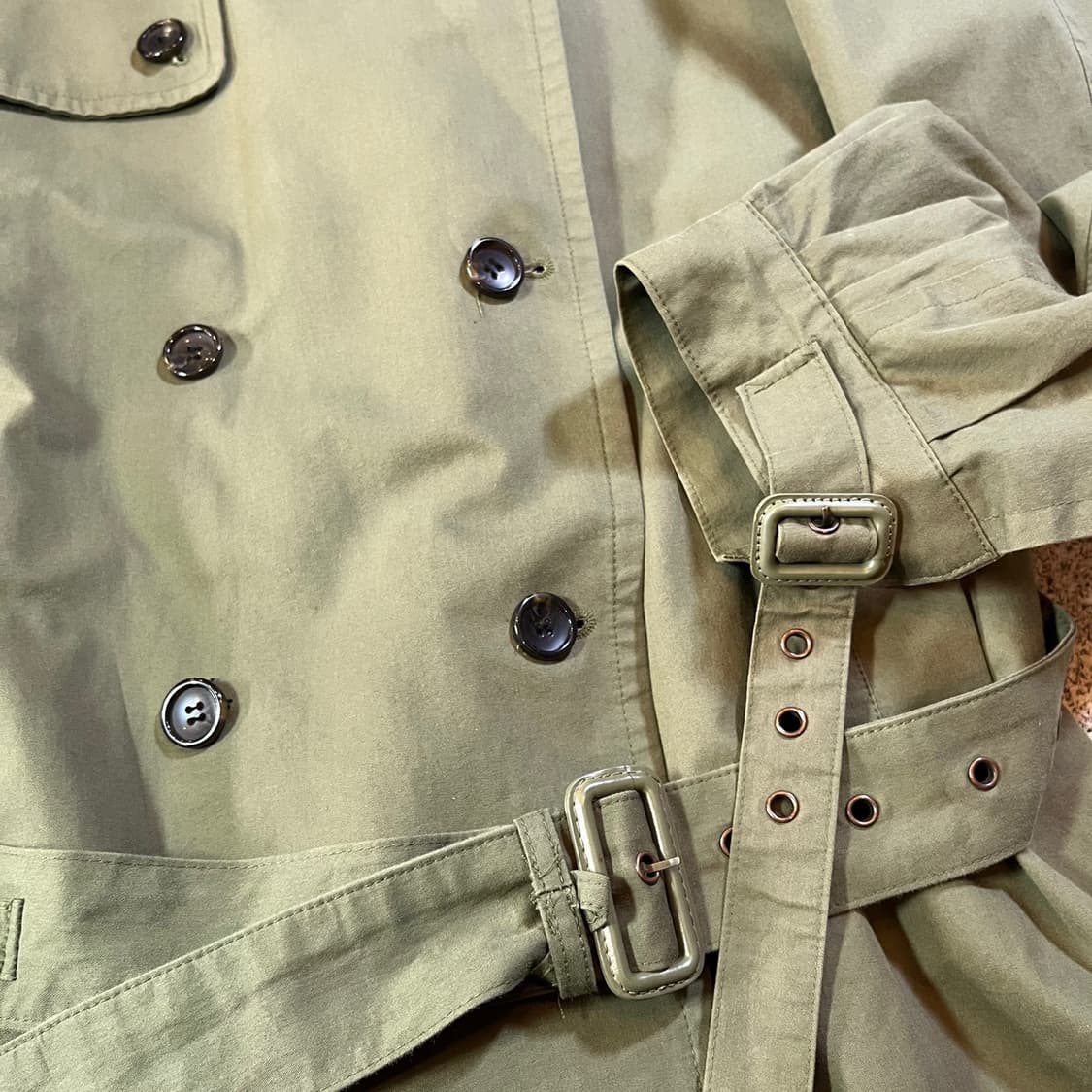 노앙 더블 트렌치 코트 상품이미지3