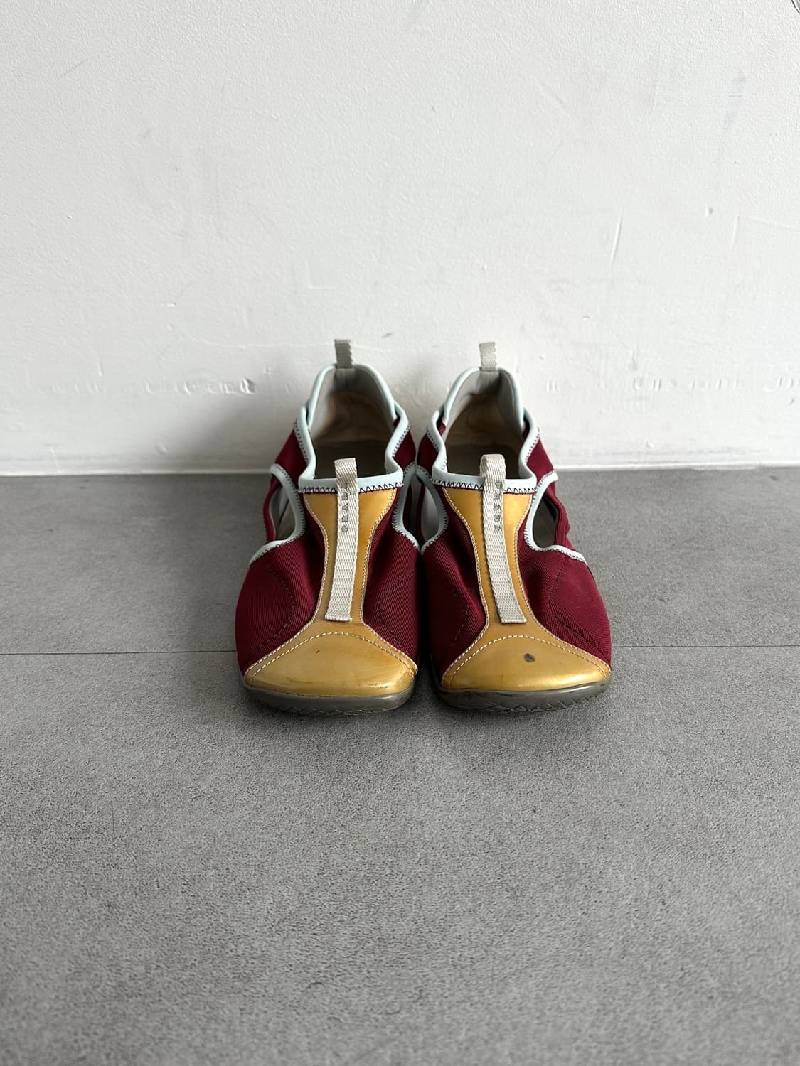 프라다 스포츠 초기 2000SS 스퀘어토 슬립온 상품이미지3