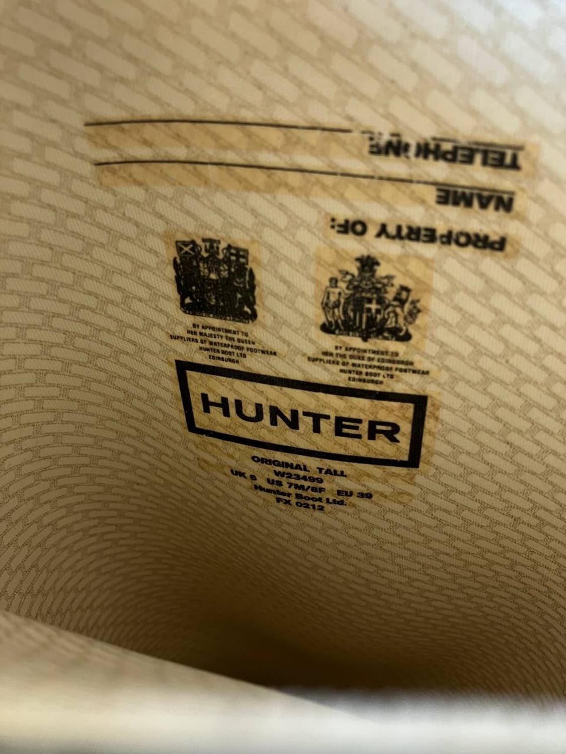 Hunter rain boots 상품이미지7