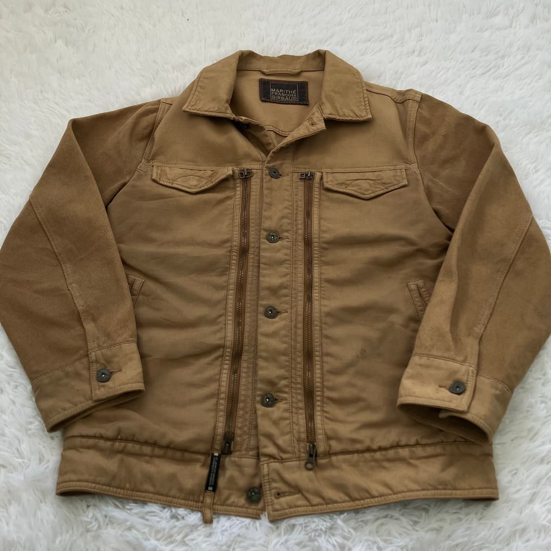 빈티지 브라운 마리스 버튼 자켓 블루종 928 y2k 스트릿 갸루 펑키  상품이미지2