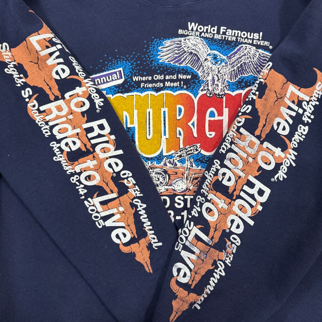 빈티지  05s Sturgis Bike Sweatshirt 상품이미지4