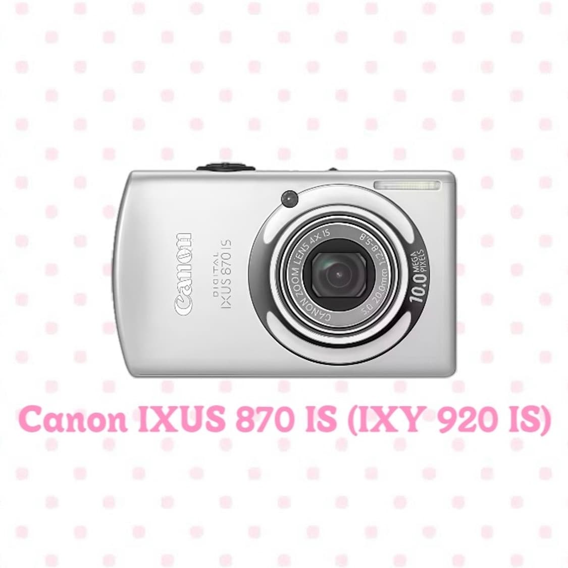 [*세은디카🩷/한국어🍀] 캐논 IXUS 870 IS (IXY920) 상품이미지1