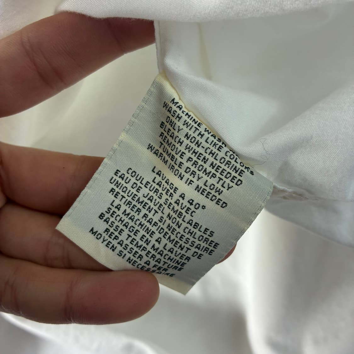 Polo  데님앤서플라이 코튼 화이트 웨스턴 셔츠  상품이미지6