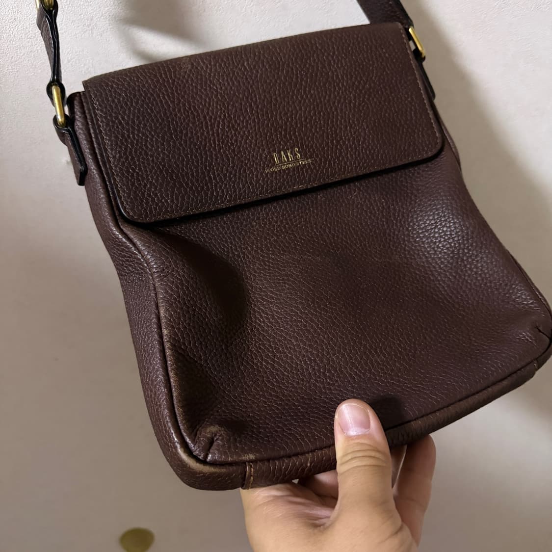 닥스 남성 메신져&미니 크로스백 다크브라운 상품이미지3