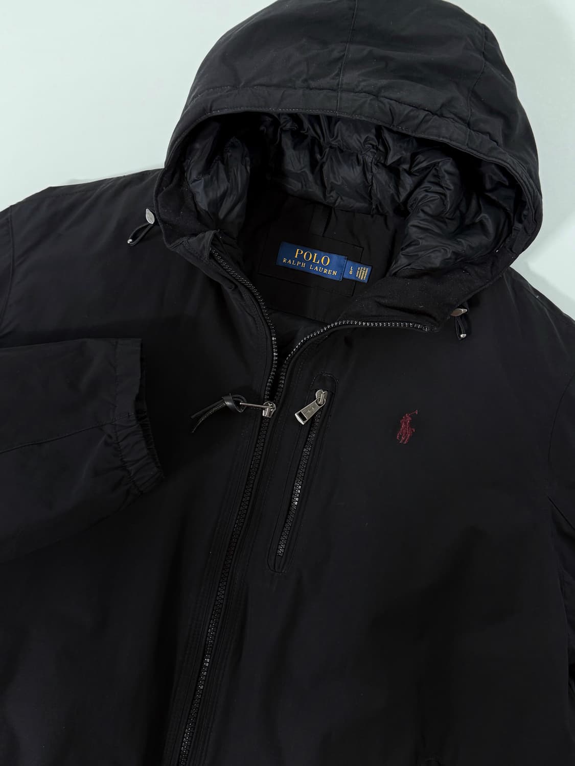 폴로 랄프로렌 루즈핏 후디드 다운 패딩 점퍼 상품이미지9