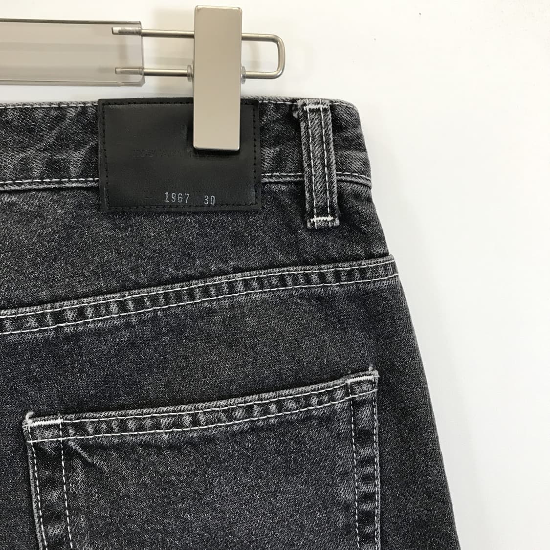 브랜디드 1967 젯블랙 데님 [30인치] 상품이미지4