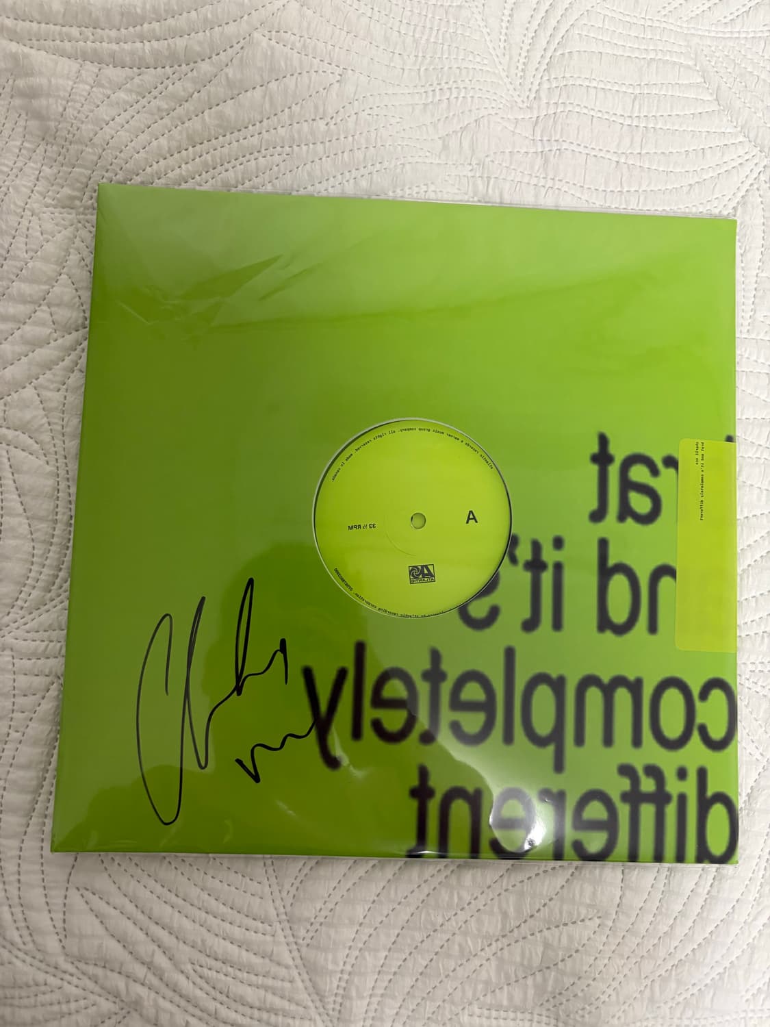 브랫 리믹스 찰리xcx 친필싸인 상품이미지1