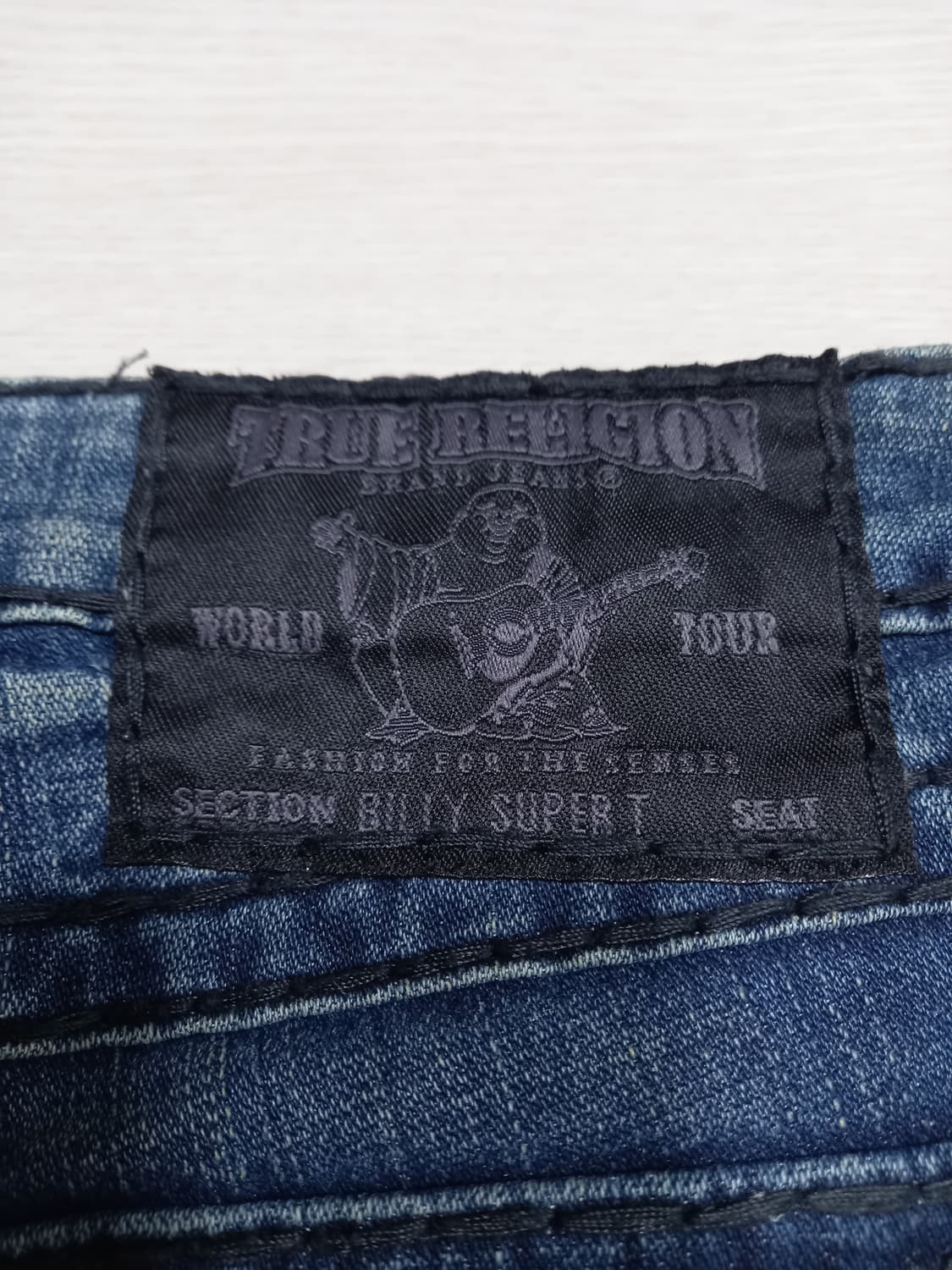 25 트루릴리젼 USA 골반 스판 약부츠컷 진청 25-290 상품이미지5