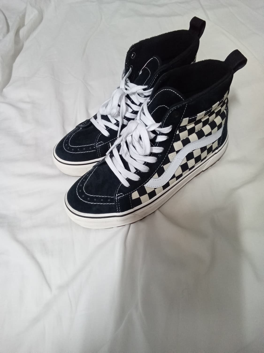 반스 스케이트 보드 체크보드 하이컷 상품이미지1