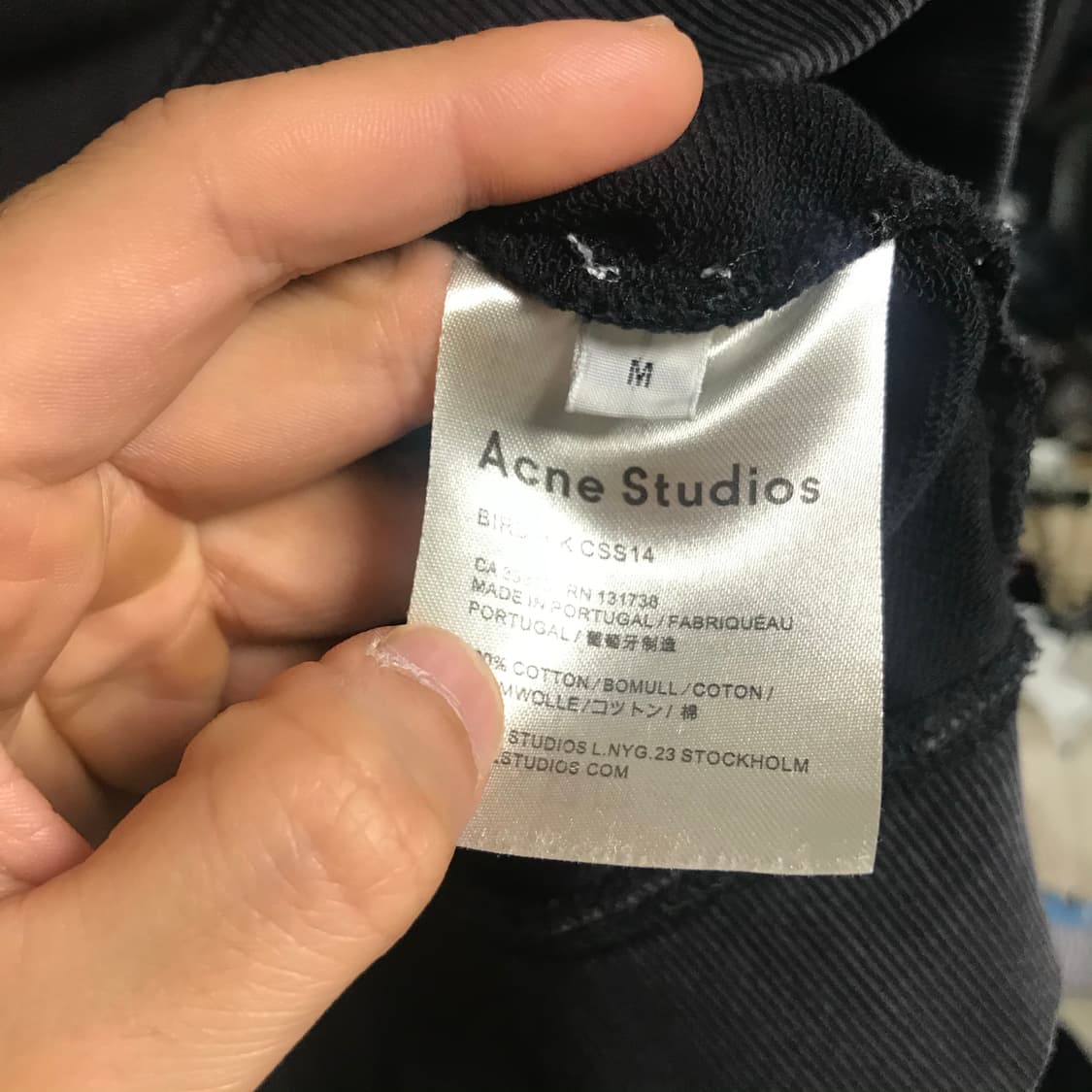 아크네스튜디오 바나나 라운드 스웻셔츠 상품이미지5