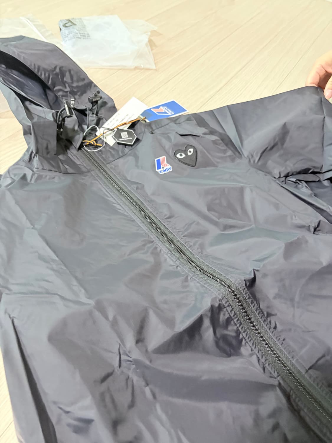 꼼데가르송 까웨이 바람막이 상품이미지2