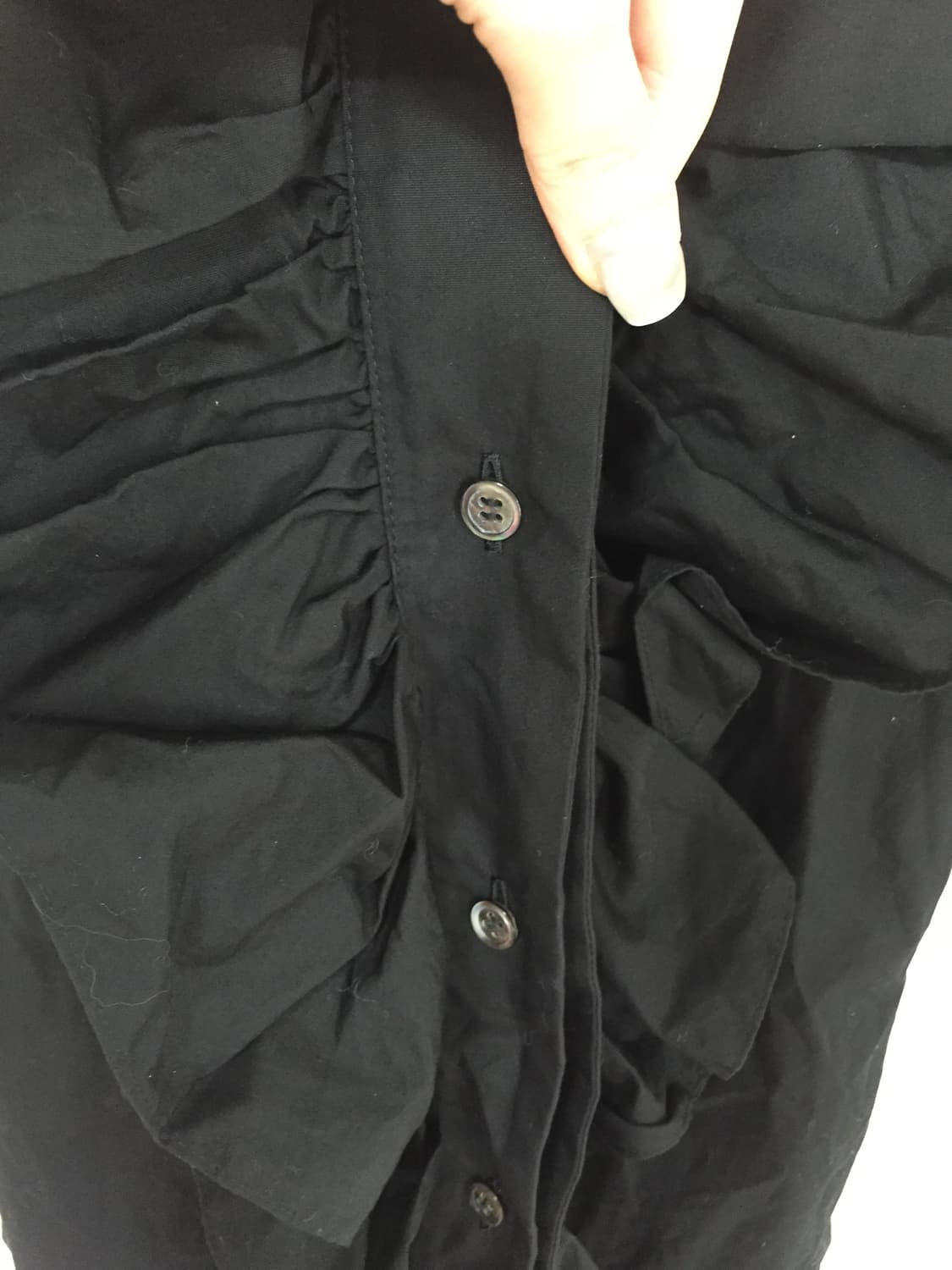 Comme des garcons 2019컬렉션 프릴 베스트 상품이미지3