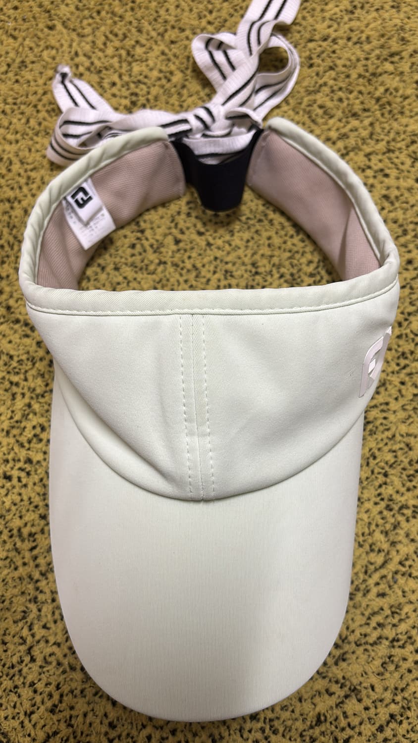 풋조이 여성 골프 썬캡 연두색 상품이미지2