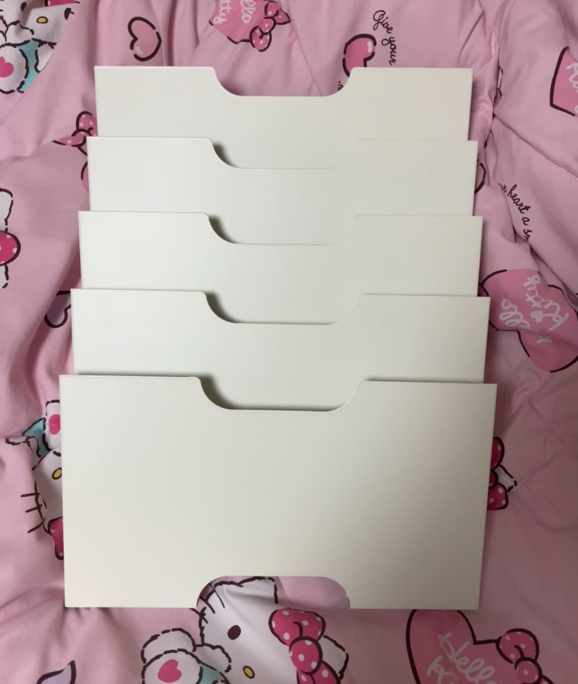 이케아 크비슬레 5단 서류 정리함 방꾸 상품이미지1