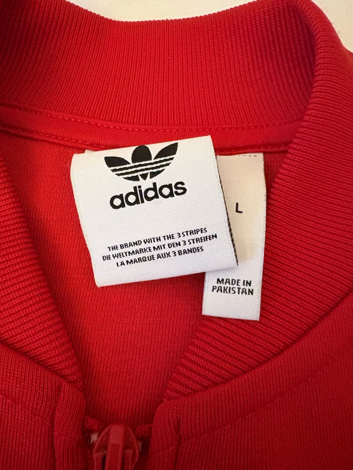 아디다스 파이어버드 레드 져지 상품이미지2