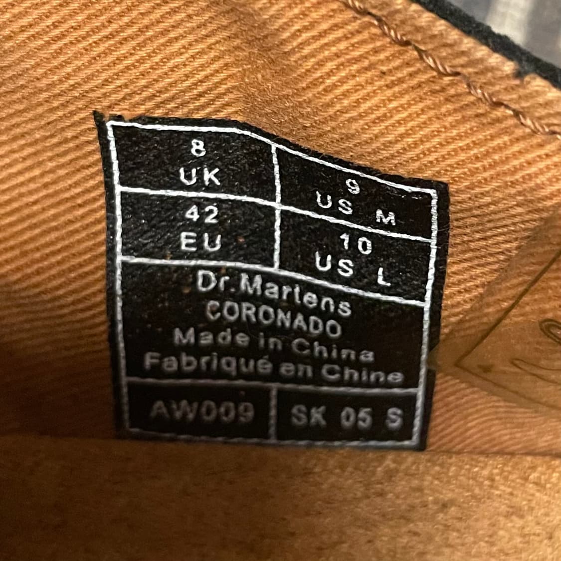 닥터마틴 코로나도 블랙 레더 슈즈 상품이미지7