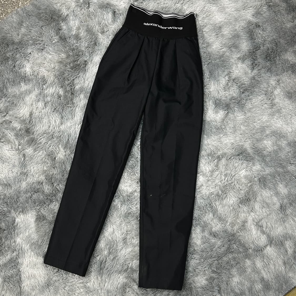 알렉산더왕 하이웨스트 캐롯팬츠 블랙 0 상품이미지1