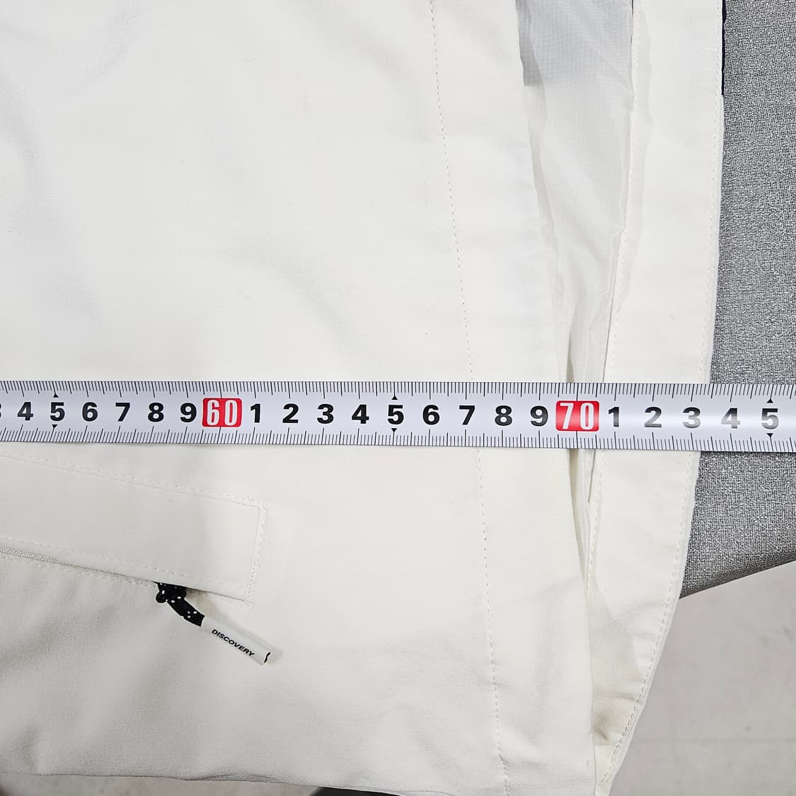 100 디스커버리 후드 화이트 바람막이 상품이미지7