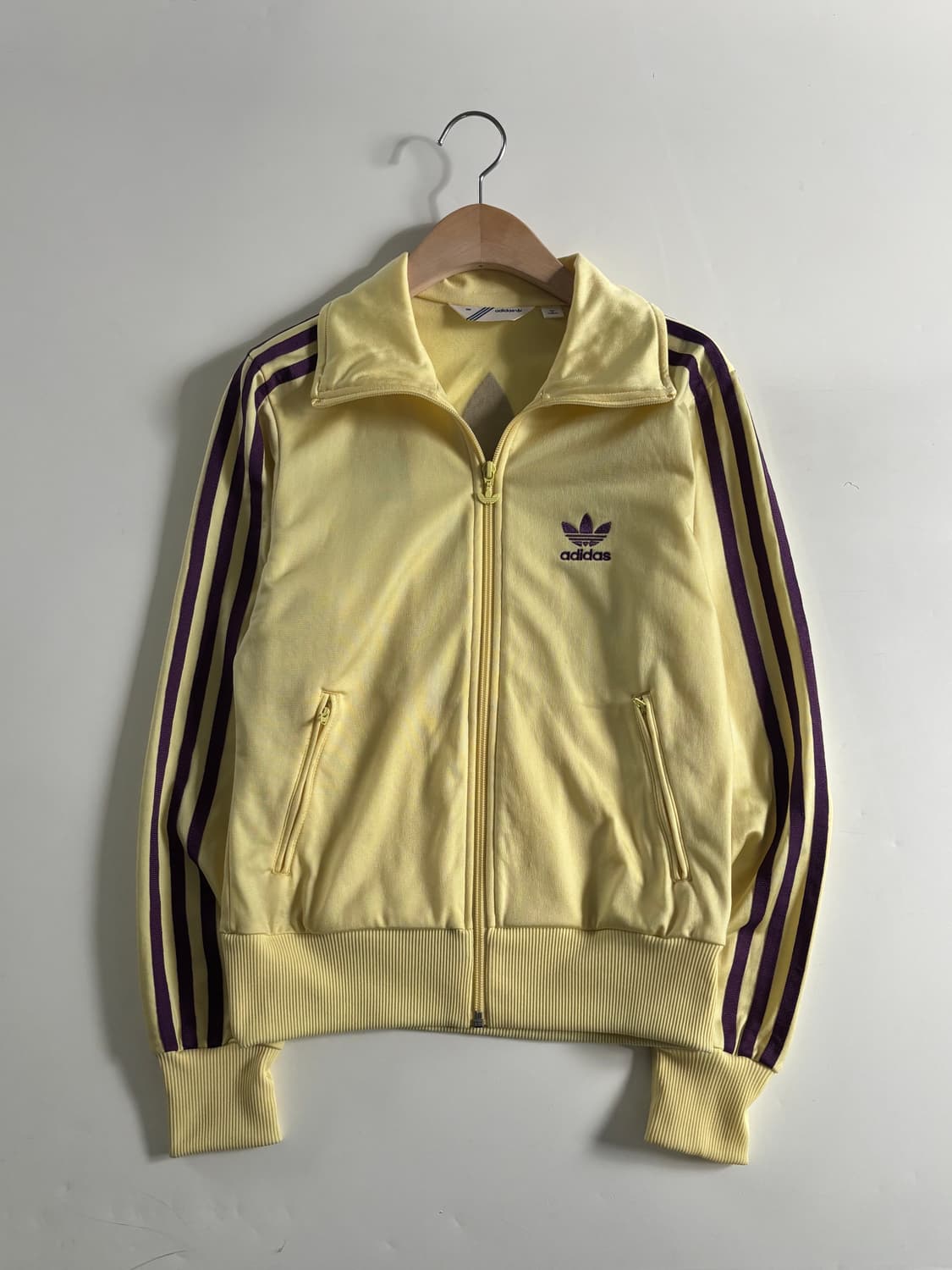 Adidas 아디다스 레몬 옐로우 퍼플 트랙탑 상품이미지1