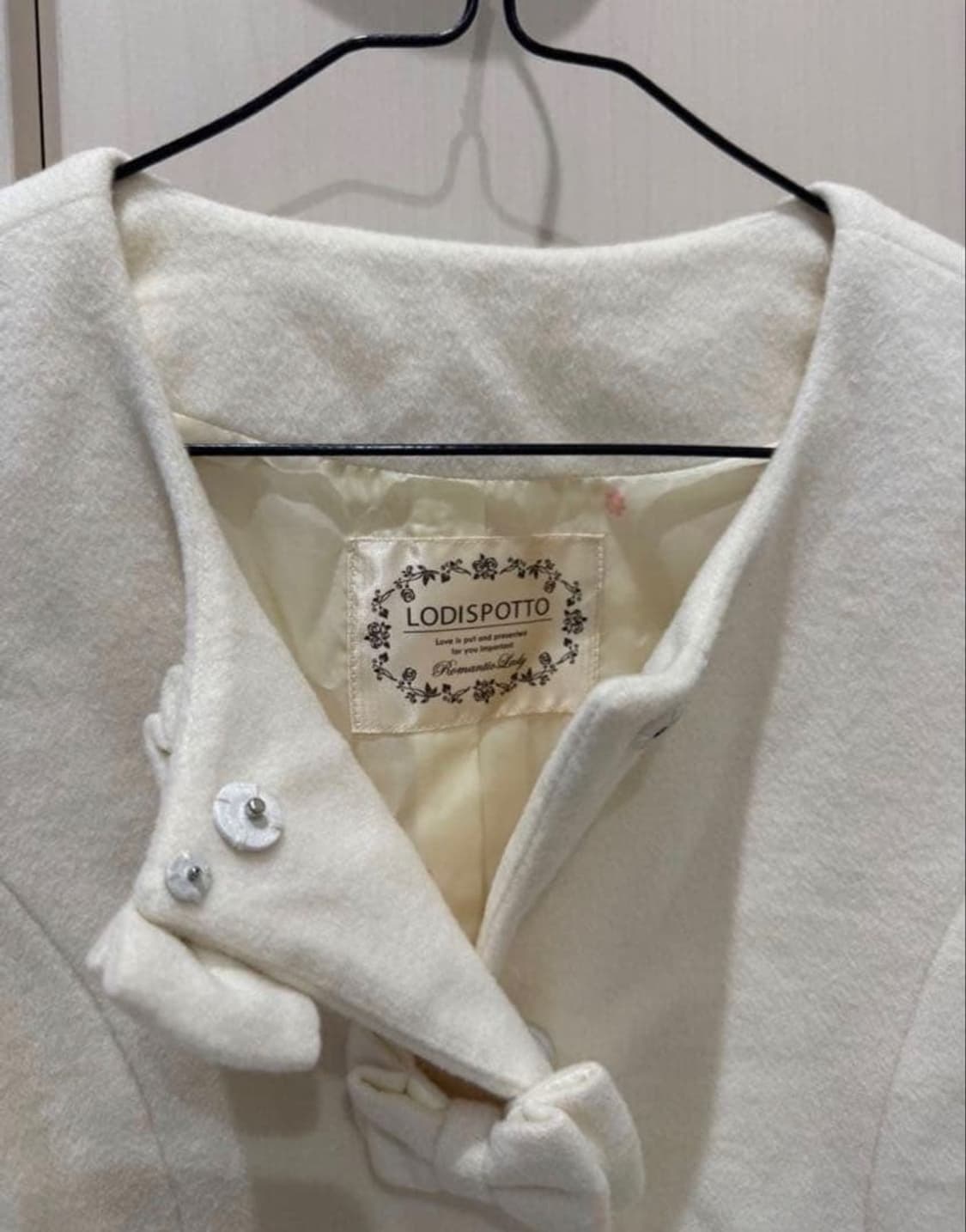 로디스포토 3연 리본 히메갸루 코트 빈티지 라떼갸루 짜잔씨 상품이미지5