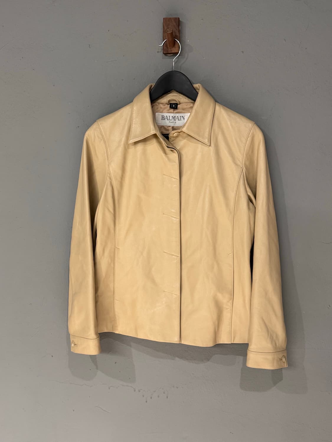 BALMAIN 발망 램스킨 싱글 가죽자켓  상품이미지1