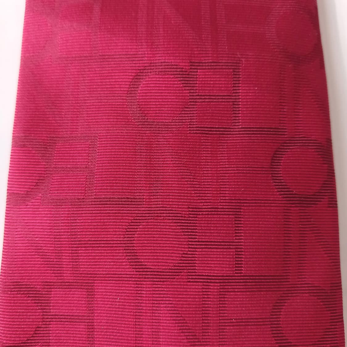 셀린느 실크 레드 자카드 넥타이 9.3cm A+~A등급 A19644 상품이미지10