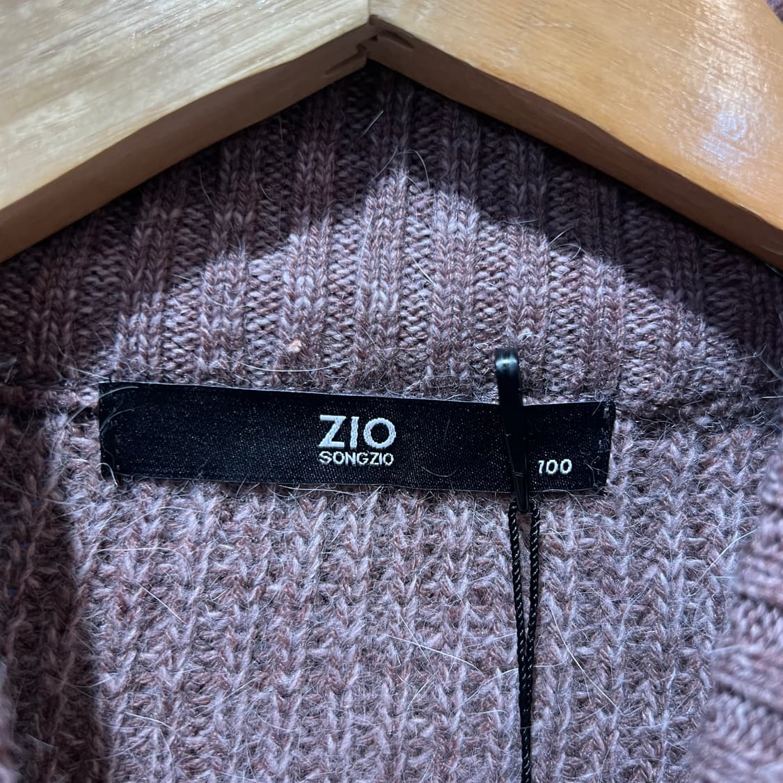 지오송지오 목폴라 니트 새상품 상품이미지3